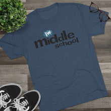 Load image into Gallery viewer, JW Middle School Tri-Blend Crew Tee