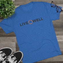 Load image into Gallery viewer, Live it Well Tri-Blend Crew Tee