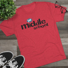 Load image into Gallery viewer, JW Middle School Tri-Blend Crew Tee