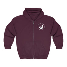 Load image into Gallery viewer, J Embroidered Zip-Up Hoodie