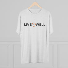 Load image into Gallery viewer, Live it Well Tri-Blend Crew Tee