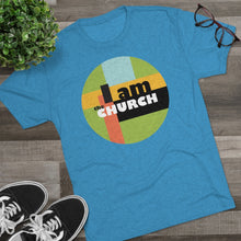 Load image into Gallery viewer, "I Am the Church" Tri-Blend Crew Tee