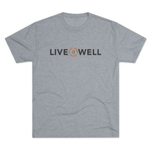 Load image into Gallery viewer, Live it Well Tri-Blend Crew Tee