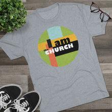 Load image into Gallery viewer, "I Am the Church" Tri-Blend Crew Tee