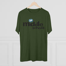Load image into Gallery viewer, JW Middle School Tri-Blend Crew Tee