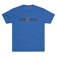Load image into Gallery viewer, Live it Well Tri-Blend Crew Tee
