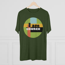 Load image into Gallery viewer, "I Am the Church" Tri-Blend Crew Tee