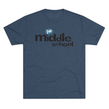 Load image into Gallery viewer, JW Middle School Tri-Blend Crew Tee
