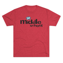 Load image into Gallery viewer, JW Middle School Tri-Blend Crew Tee