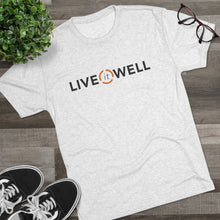 Load image into Gallery viewer, Live it Well Tri-Blend Crew Tee
