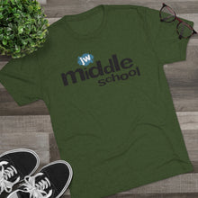 Load image into Gallery viewer, JW Middle School Tri-Blend Crew Tee