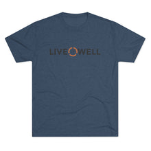 Load image into Gallery viewer, Live it Well Tri-Blend Crew Tee