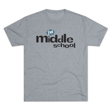 Load image into Gallery viewer, JW Middle School Tri-Blend Crew Tee
