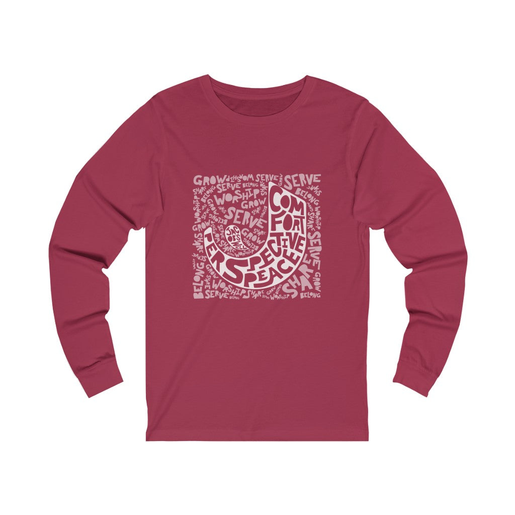 Word Collage Long Sleeve