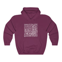 Load image into Gallery viewer, Word Collage Hoodie
