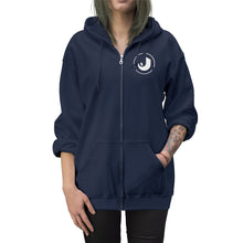 Load image into Gallery viewer, J Embroidered Zip-Up Hoodie
