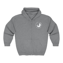 Load image into Gallery viewer, J Embroidered Zip-Up Hoodie
