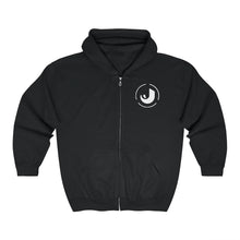 Load image into Gallery viewer, J Embroidered Zip-Up Hoodie
