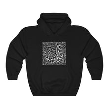 Load image into Gallery viewer, Word Collage Hoodie
