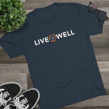 Load image into Gallery viewer, Live it Well Tri-Blend Crew Tee
