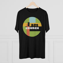 Load image into Gallery viewer, &quot;I Am the Church&quot; Tri-Blend Crew Tee
