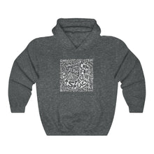 Load image into Gallery viewer, Word Collage Hoodie
