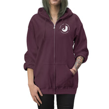 Load image into Gallery viewer, J Embroidered Zip-Up Hoodie
