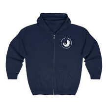 Load image into Gallery viewer, J Embroidered Zip-Up Hoodie
