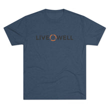 Load image into Gallery viewer, Live it Well Tri-Blend Crew Tee
