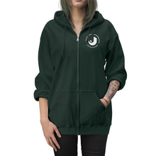 Load image into Gallery viewer, J Embroidered Zip-Up Hoodie
